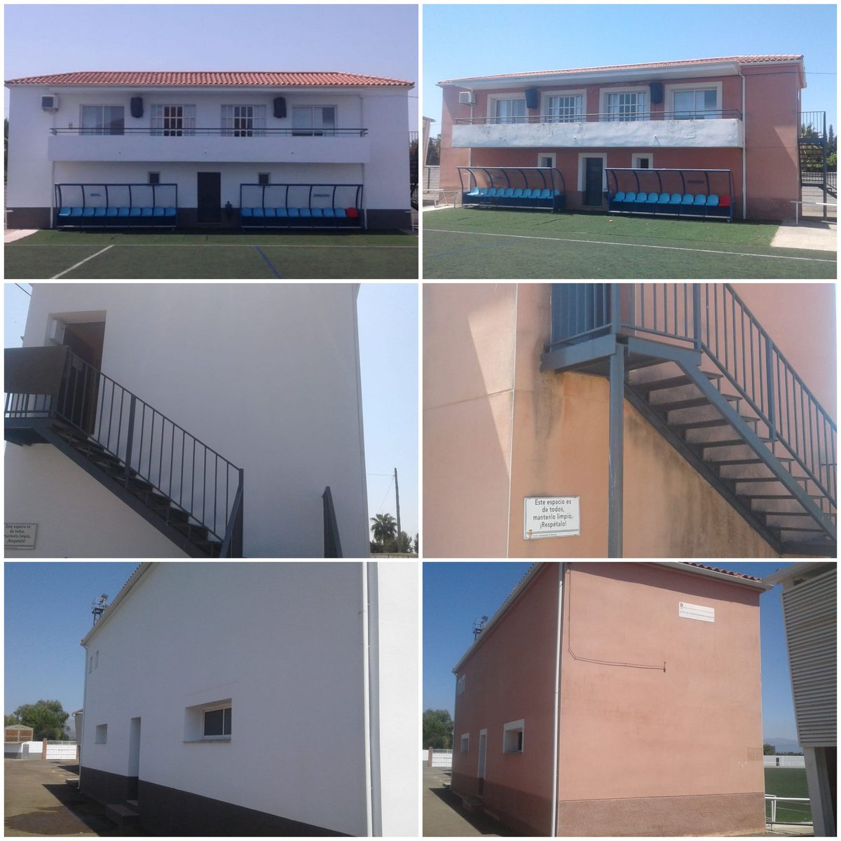 Ayer se adjudicó la obra de cambio de césped artificial del Campo de Fútbol La Vega. Estamos dándolo una nueva imagen exterior al Campo.