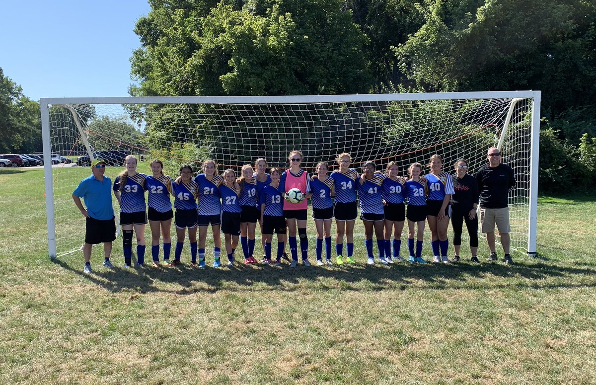 SPX_Panthers's tweet photo. Congrats to our Varsity Girls Soccer team for the Win today over St Matthew. Anna had both goals for a 2-0 final score.  Great job ladies! https://t.co/5xlW1DNts2