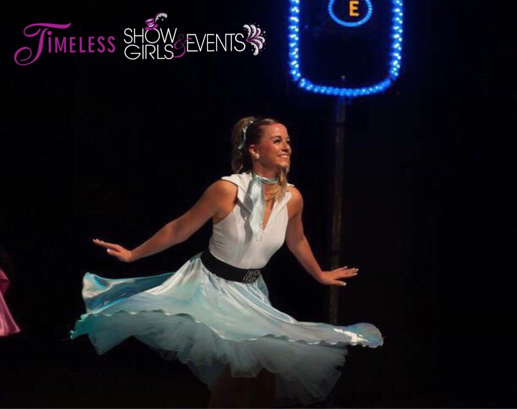 Our very own Ellie having the time of her life in one of our 50’s numbers 🤗