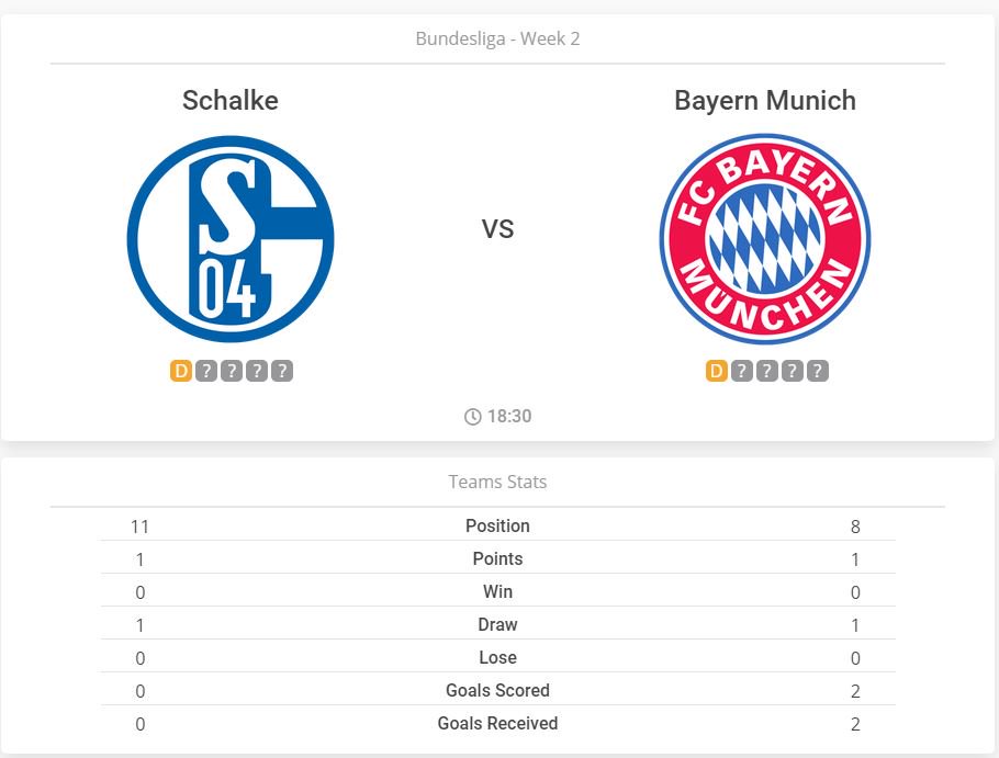 scorefacepro's tweet photo. Will make the first victory today FC Bayern München against FC Schalke 04 🔥
Think you can predict the correct result ? 
Let us know 😇
Furthermore you can check match details on Scorefacepro 😎
https://t.co/ArAKmc2kzy
#bet #football #game #bayern #schalke #bundesliga #munchen https://t.co/YUP9fJpe8t