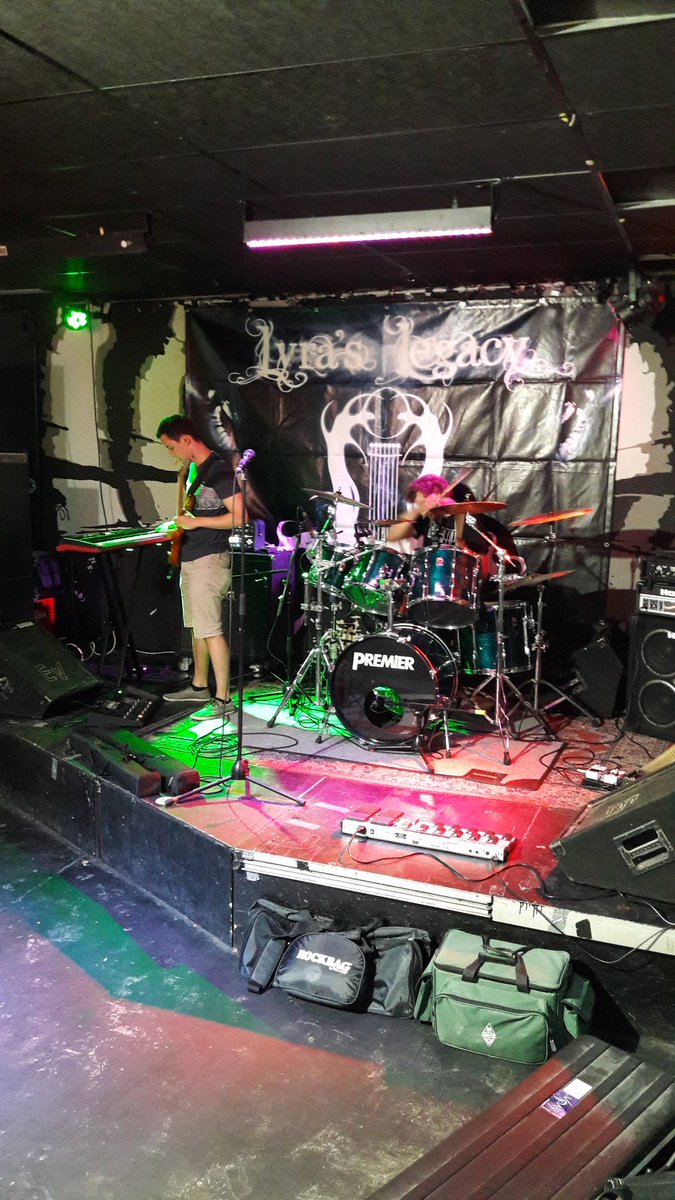 OfficialVoay's tweet photo. The #soundcheck begins. 
See you at @dontpanicessen. 
.
.
#albumrelease #party #voay #cyclogenesis https://t.co/nSXFbwcRhl