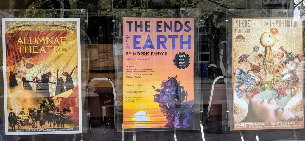 First Two Show Day for The Ends of the Earth! 
Come catch us at 2 and at 7:30 today! 

#theatre #SaturdayVibes #torontotheatre