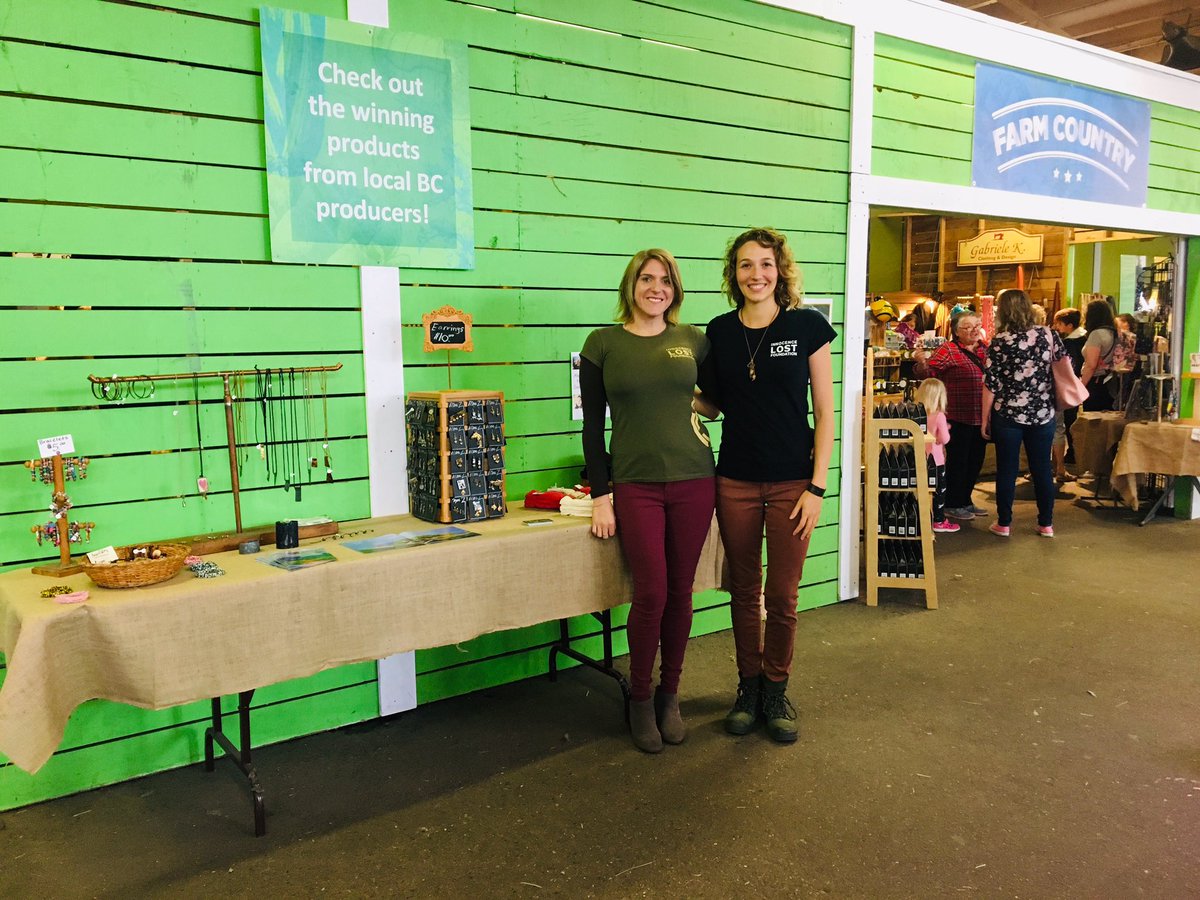 Foundation_IL's tweet image. Kate and Ava selling our #jewelry at the #PNE yesterday! 
Come by and check out our merchandise at the Farm Country Market every day until September 2nd!