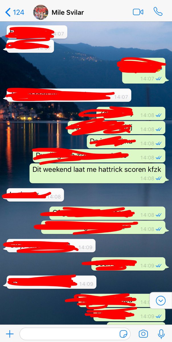 When you tell <a href="/SvilarMile/">Mile Svilar</a> during the week that you’re gonna get a hat trick and then...boom 😄😜.