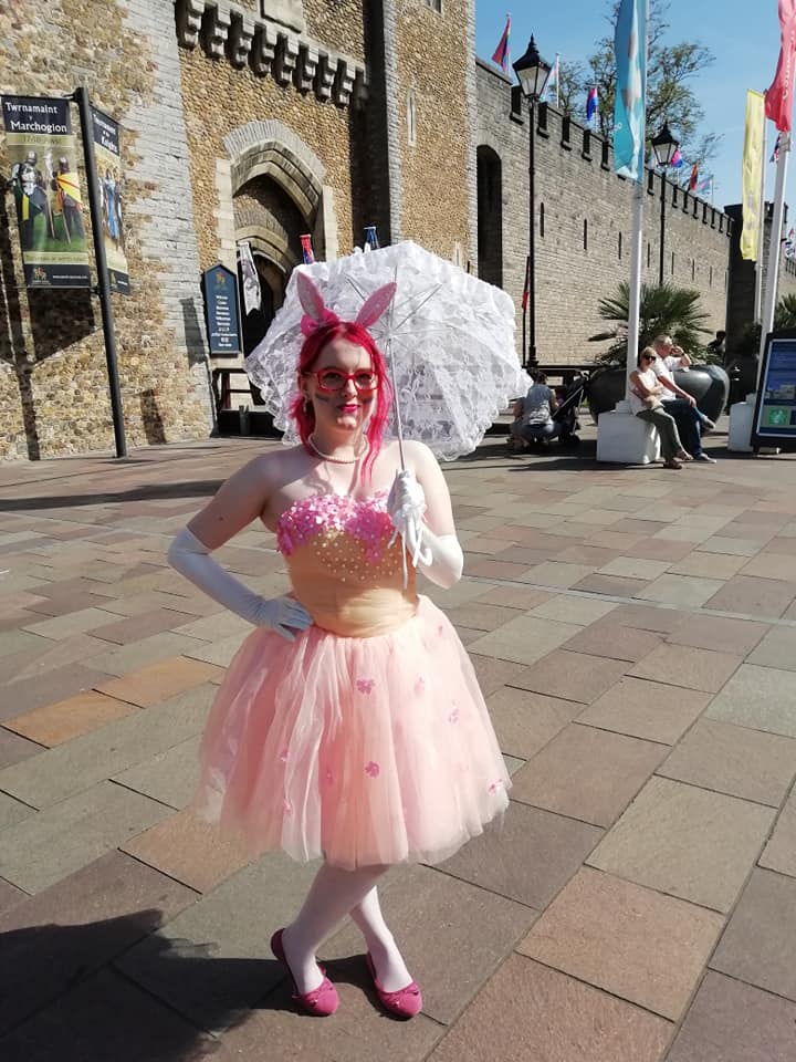 Pam_Town's tweet photo. Did you see the Bi Bunny? #CardiffPride #PrideCymru #StillProud #LGBTQ #LGBTQCardiff #LoveIsLove #BisexualPride https://t.co/yL1unMhkIf