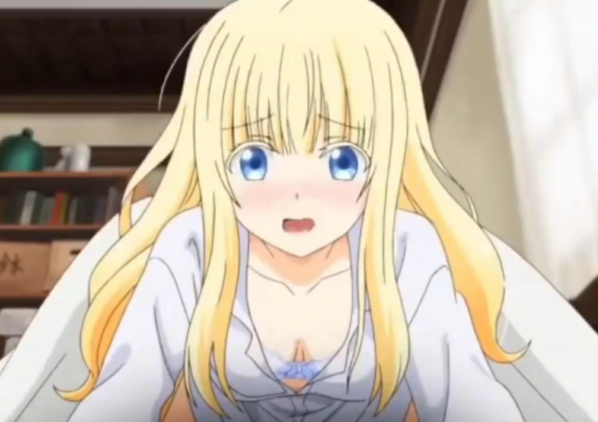 アニメ キュン死する一瞬bot Sur Twitter 寄宿学校のジュリエット 7話 犬塚のシャツに着替えたペルシアと犬塚が横になってるベットで布団の中に隠れた後のペルシア