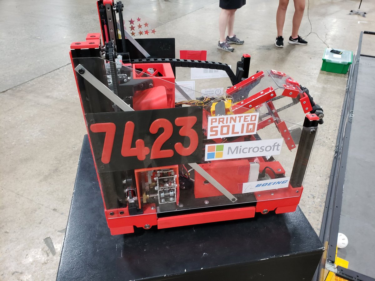 PrintedSolid's tweet photo. Be sure to cheer on our sponsorship team the Flaming Phoenix at #robostock https://t.co/TSUtkkt490