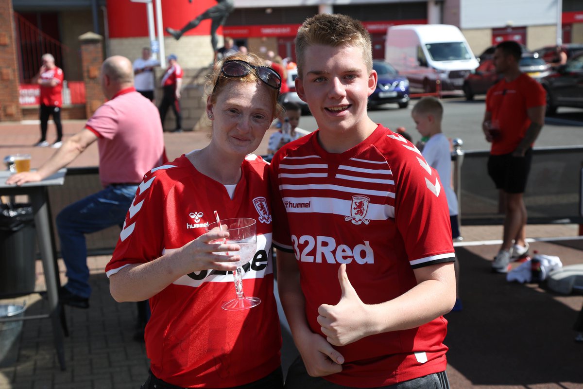 Boro's tweet photo. Looking good in the #Boro FanZone this afternoon 👍 #UTB https://t.co/sGcK5f6x8i