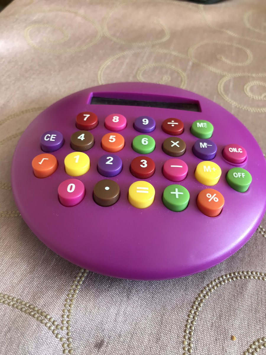 RT @Xris32: Who says English teachers do not take data seriously? This is my special head of department calculator! https://t.co/cdikycZwCF