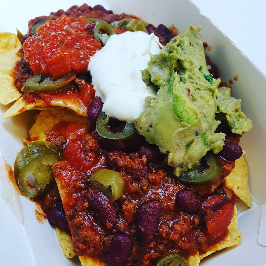 Takeaway Nachos available till 9pm today, enjoy a bite to eat while listening to Woodstock live #woodstockarms #openallday #takeawayspecial #nachos