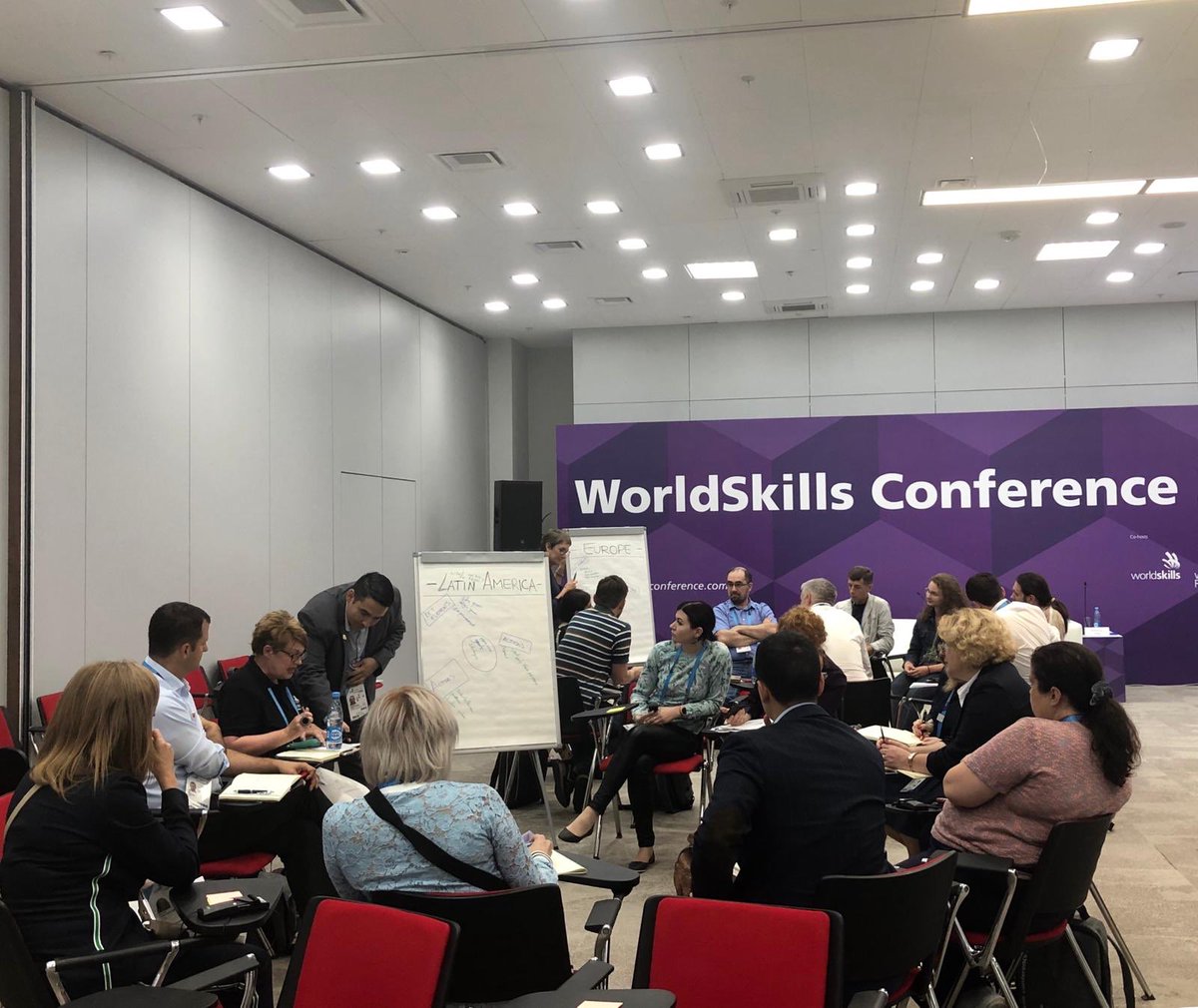 GAN4Skills's tweet photo. Our workshop now! Stay tuned for the wrap up #wsconference #WorldSkillsConference #WorldSkillsKazan2019 @WorldSkills https://t.co/2RaTYefwhP