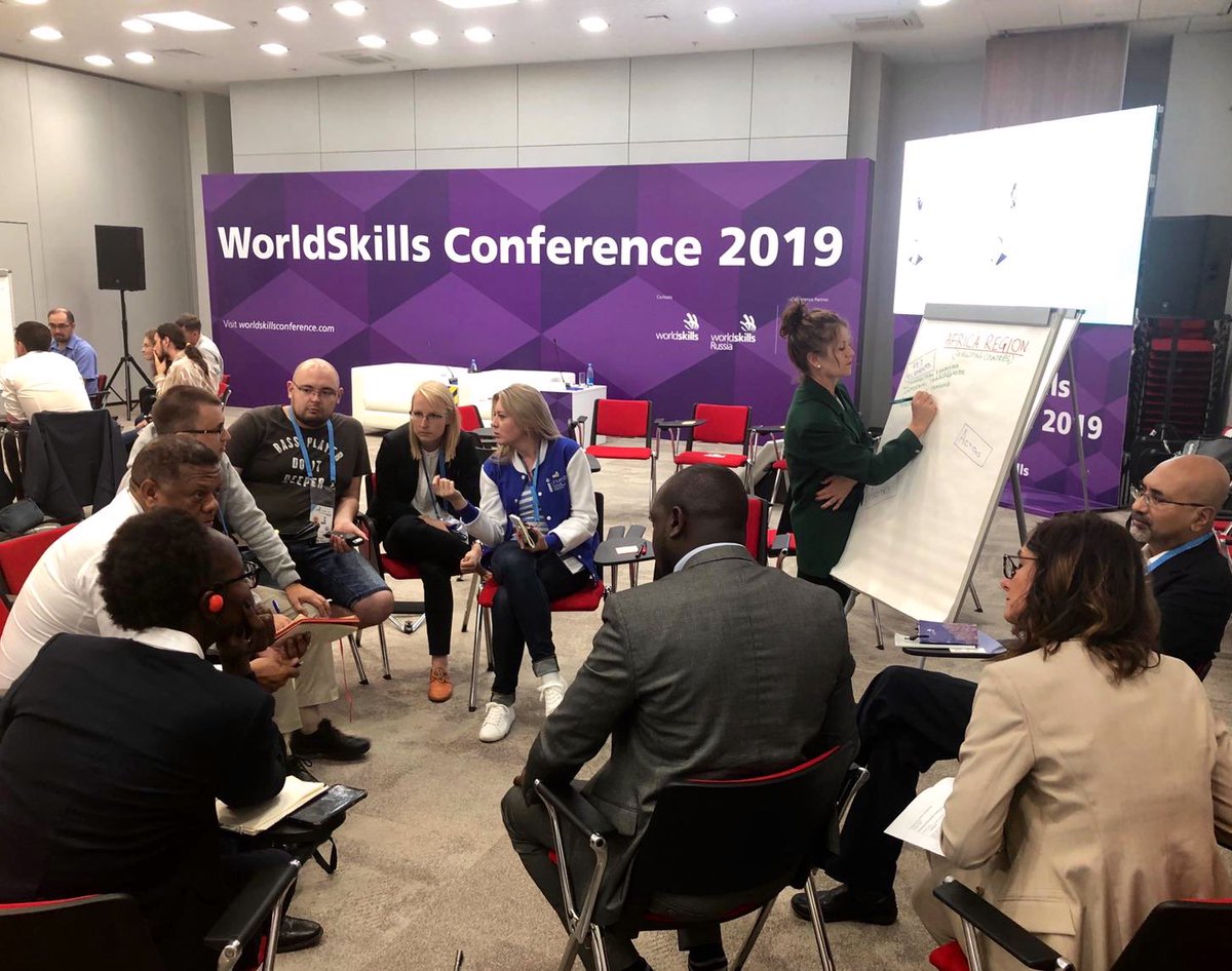 GAN4Skills's tweet photo. Our workshop now! Stay tuned for the wrap up #wsconference #WorldSkillsConference #WorldSkillsKazan2019 @WorldSkills https://t.co/2RaTYefwhP