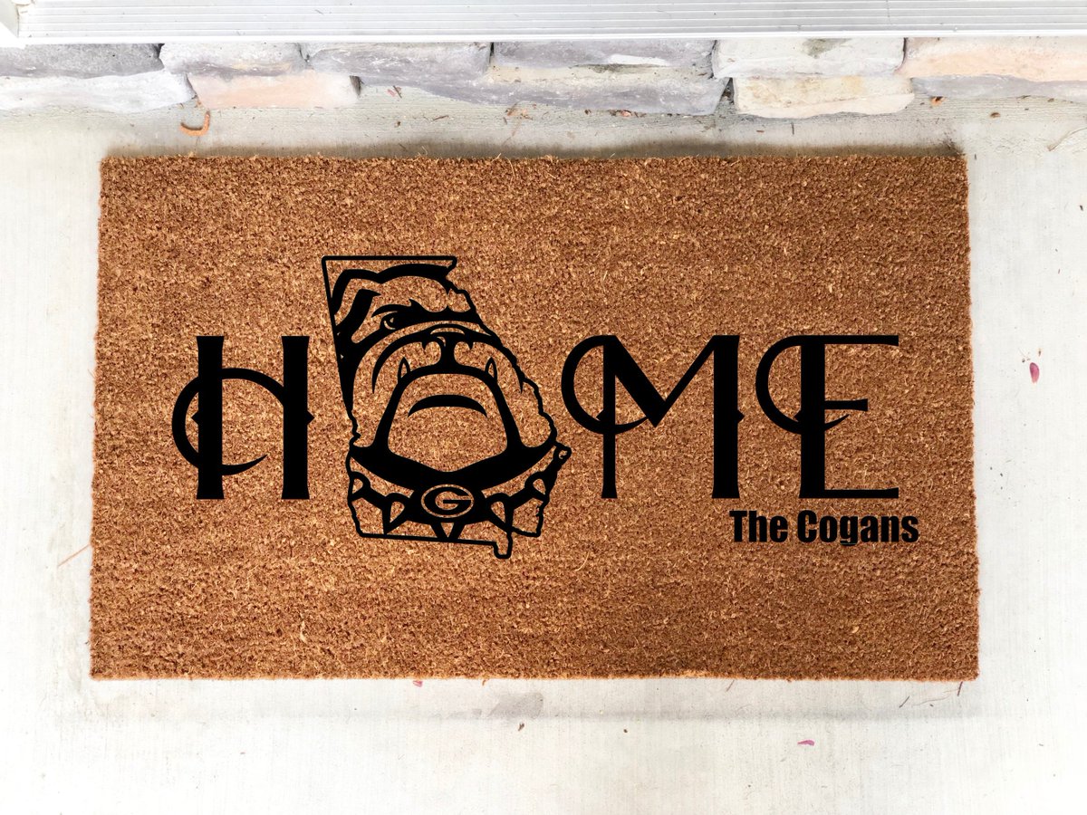 cottcandyotter's tweet photo. Get ready for football season with your team on a doormat!  Personalize it! https://t.co/UvO8RZAwGM