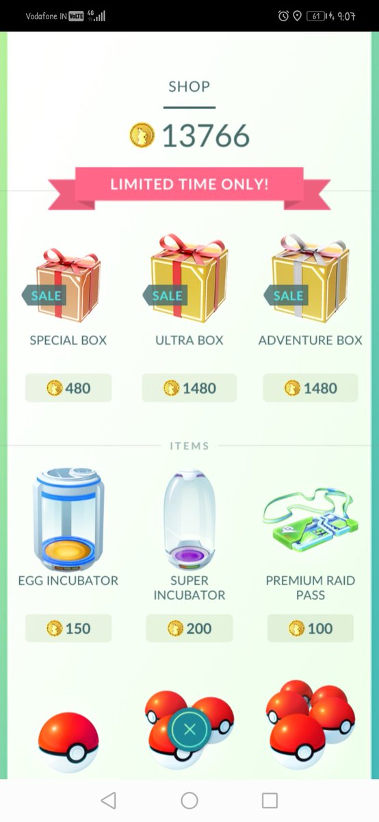 StardustPokmnGO's tweet photo. Anyone interested in Discounted Pokécoins Services? DM me

No hacks used👍

20$ = 3100 Pokécoins = 2500 + 600 (free) Pokécoins
 
40$ = 6500 Pokécoins = 5200 + 1300 (free) Pokécoins

50$ = 8000 Pokécoins = 6400 + 1600 (free) Pokécoins

100$ =14500 Pokécoins + 3000 (free) Pokécoins https://t.co/wsZkC5c3jE