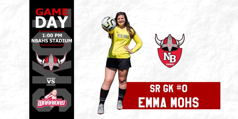 NBHSSoccerGirls's tweet photo. GAME DAY #2 this week! It's going to be a great day outside to watch some soccer! Join us at home as we host the Henry-Sibley Warriors.
⌚ JV 11:00 am / V 1:00 pm
🏟️ NBAHS Stadium
#SKOL
@nbskolvikings https://t.co/R795Kw1fPR