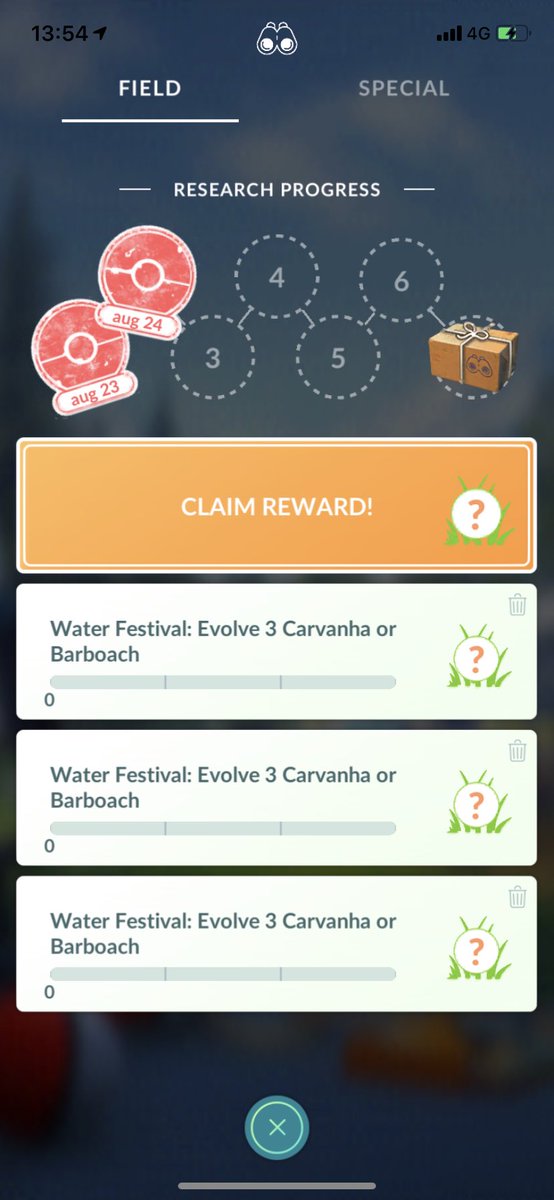 Jeroen026PoGo's tweet image. My current mission is to get that hundo Clamperl! 
Looking for 544 CP 💪

#PokemonGO #quest #clamperl