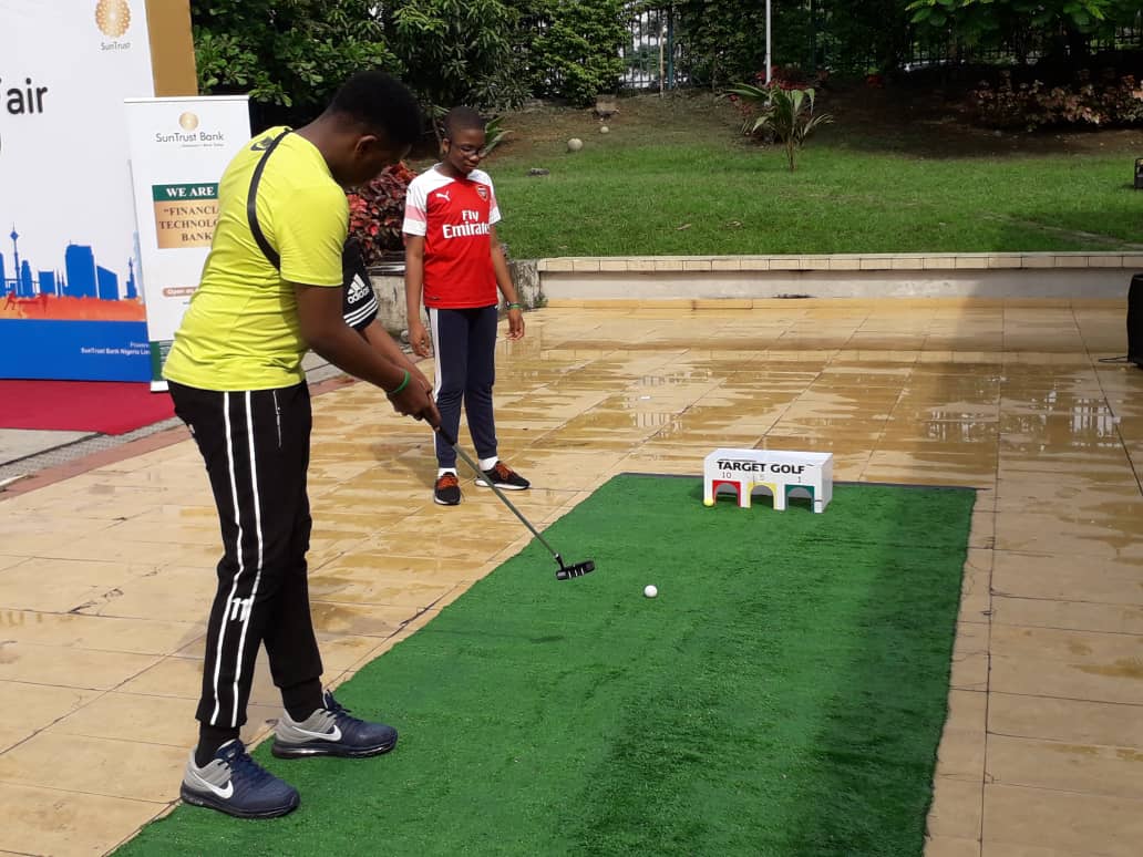 L_W_I's tweet photo. #Happeningnow
@SunTrustNG
Mini-golf.....
#Wellness #healthweek2019
#WorkLifeBalance #CorporateHealth
#minigolf
@bisibright @GHMiniU @hwhealthcareltd @WHONigeria https://t.co/UaV1b4e7fq