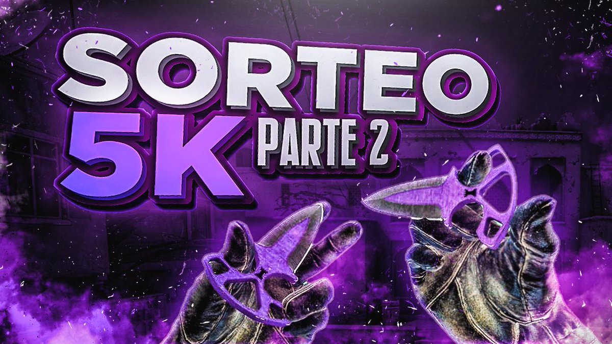 SajuCSGO's tweet photo. 💜SORTEO DAGAS ULTRAVIOLETA💜

REQUISITOS:
- Seguirme
- Dar RT
- Mencionar a un amigo
- Ver el vídeo en el que explico todo: https://t.co/Me6wD6u1S6
- Seguirme en ambos canales (Twitch): https://t.co/Gu3j5gJaBI
https://t.co/LEKsaMwHuM

Muchísimas GRACIAS. Resultados 01/09 https://t.co/rCGISHY8z2