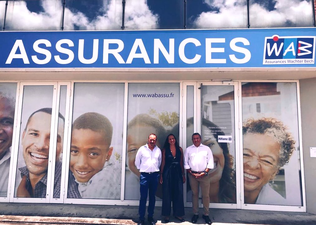 En #Martinique, avec <a href="/gp_plana/">Plana Gorette</a> à la rencontre des collaborateurs <a href="/allianzfrance/">Allianz France</a> , d’Alain Plissonneau #agent général et de notre partenaire WAB Assurances. 🔝Un grand merci pour ces moments de partage et bravo pour la dynamique commerciale <a href="/allianzfrance/">Allianz France</a> #outremer 👌