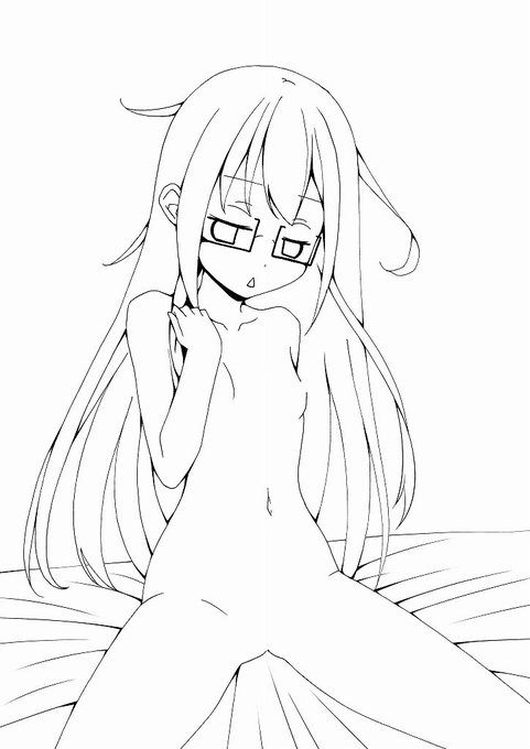 もっち線画です～～～～ 