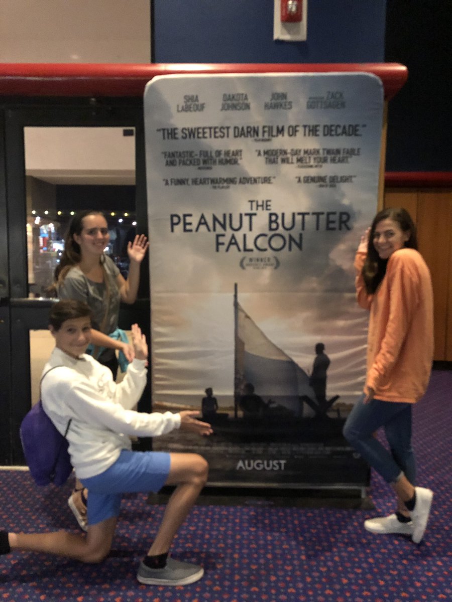 ThomasBuddies's tweet photo. Such an awesome time seeing Peanut Butter Falcon with our friends over at Best Buddies Sutherland! It was a beautifully funny story that needed to be told! https://t.co/TXA3RAgnKd