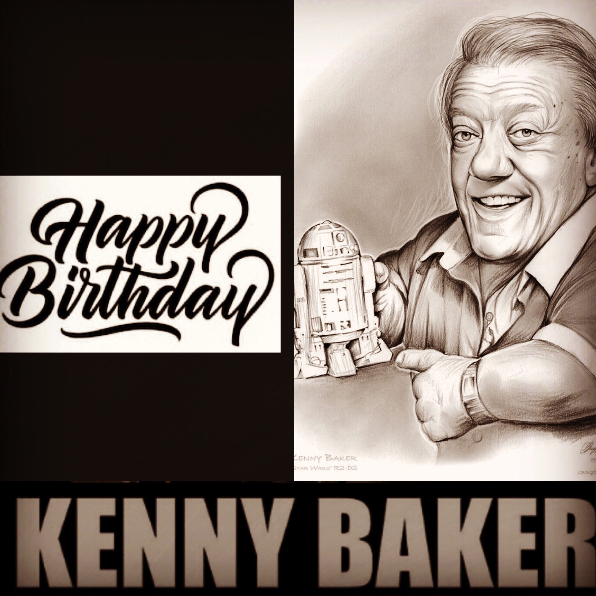 Happy birthday Kenny Baker - Star Wars 