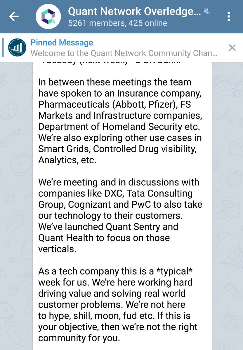 Mrwoody007's tweet photo. When you first time research $QNT , it looks too good to be true. But if you are following the prjoect for an year, you are already #Quamfy.
For #blockchain success #Interoperatibilty is a must & $QNT is the future. 🚀
$BTC $ETH $XRP $FTM $LTO $TOMO $TRX $TPY $MATIC $LINK $VET https://t.co/ql2F2IfqZ5