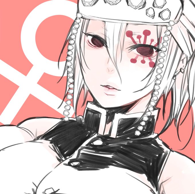 リノさんがTwitterに投稿した宇髄天元(鬼滅の刃)のイラスト。