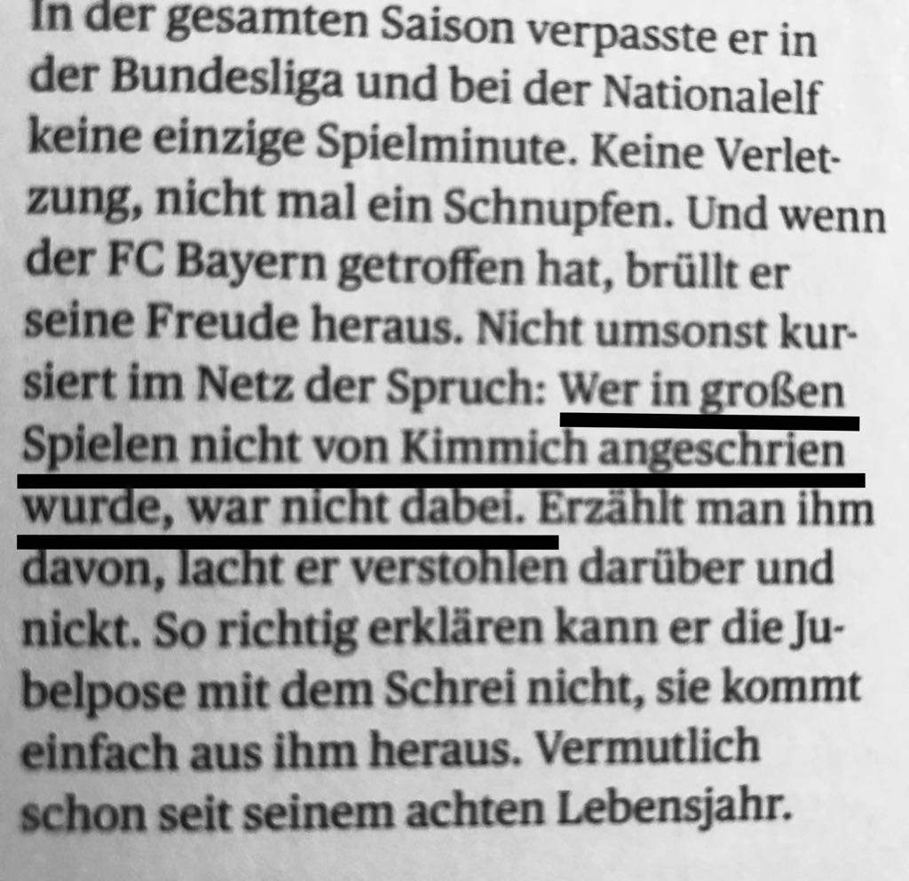 #MustRead der Woche:
Die Titelgeschichte von <a href="/11Freunde_Red/">11Freunde</a> über Joshua #Kimmich 

<a href="/11Freunde_de/">11FREUNDE_de</a> #Bundesliga #FCBayern