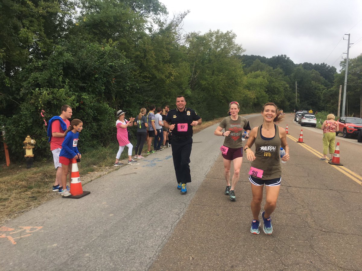 ChattanoogaPD's tweet photo. Run when you can, walk if you have to, crawl if you must; just never give up. @ChiefDavidRoddy will never give up on you. #camrun https://t.co/jFwLE1LkPP