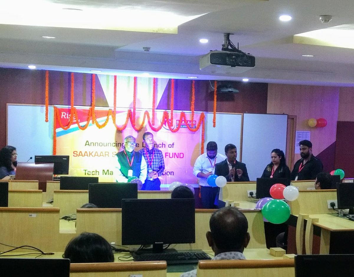 techmahindracsr's tweet photo. We've launched the #SAAKAAR #Scholarship Fund 2.0 at our #TML Bhubaneswar campus in presence of @lravi_vellore (COO, TML). Also, a relief donation drive was conducted for our third-party support staff
#TechMahindraCSR #RiseforGood #EducationFund https://t.co/2TMkqweXkl