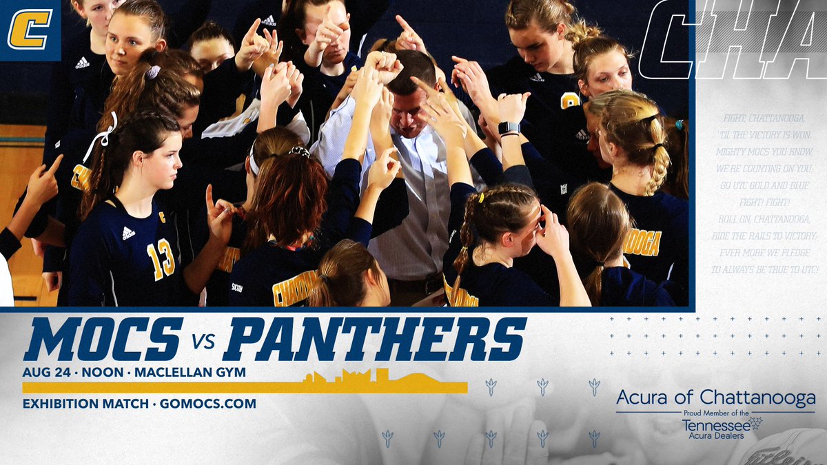 BACK IN THE MAC.. TODAY! 😎

🆚 Georgia State (Exhibition)
📍 #PackTheMac 
⌚️ Noon
🎟️ FREEEEEE

#GoMocs | #reptheC