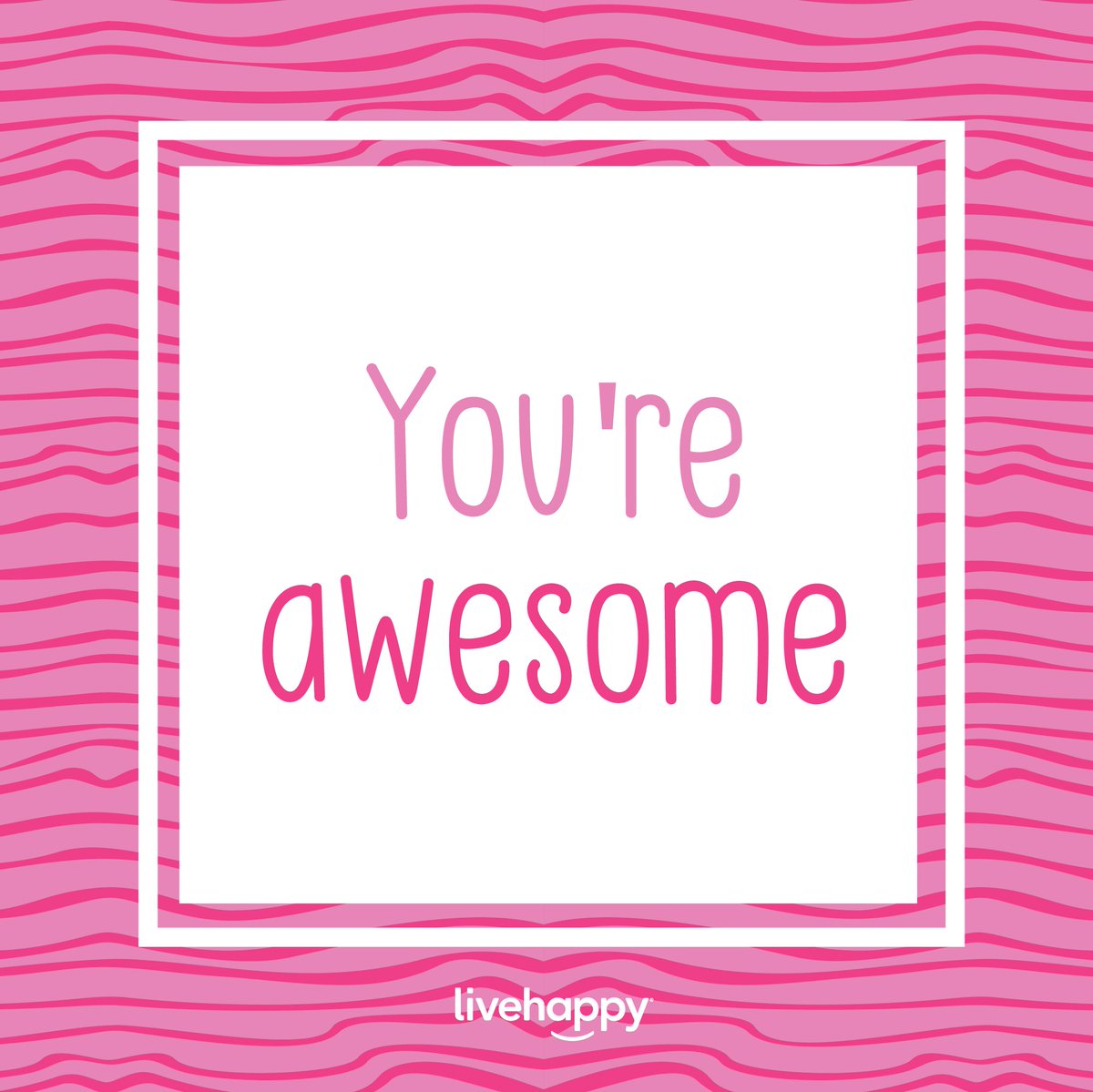 livehappy's tweet photo. Start your day with positive affirmations—tell yourself you're awesome because YOU ARE! 🤗 Empower yourself with the gift of confidence and really take the time to appreciate all the good, the bad and the ugly in your life. #livehappy #happyacts https://t.co/SIUWegCTwL