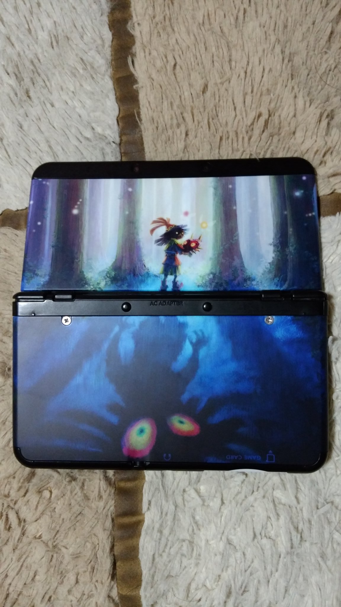 New3DS きせかえプレート ゼルダの伝説 ムジュラの仮面 ゼルダの伝説