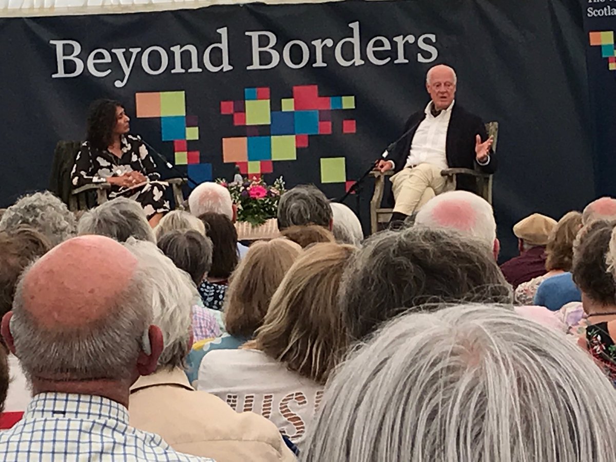 ErikBerglof's tweet photo. We need more outrage in diplomacy. To put pressure on actors in conflict and prevent the degradation of humanitarian standards. Mesmerising reflections by Staffan di Mistura perceptively interviewed by ⁦@raziaiqbal⁩ at ⁦@BeyondBorders__⁩ https://t.co/9uEYCN1YFG