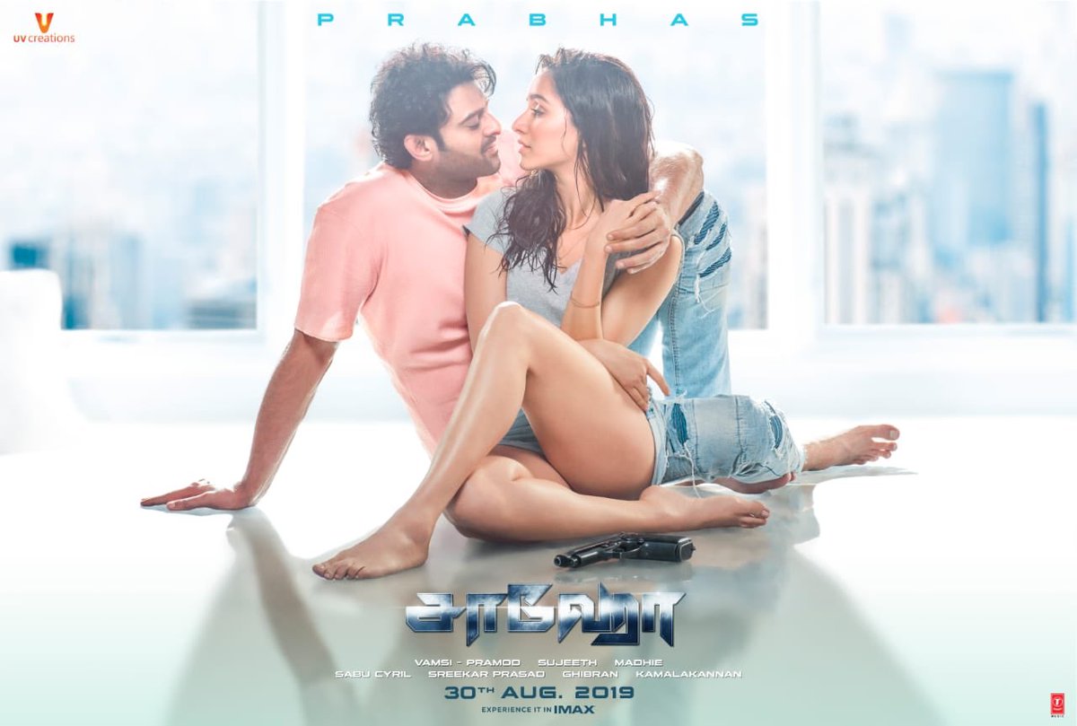 ShraddhaKapoor's tweet photo. Action. Romance. Thrill. Suspense❤️ 

#Saaho releases worldwide on 30th August! #30AugWithSaaho #6DaysForSaaho

#Prabhas @sujeethsign @NeilNMukesh @arunvijayno1 @murlisharma72 @evelyn_sharma @manjrekarmahesh @mandybedi @bindasbhidu @UV_Creations @itsBhushanKumar @TSeries https://t.co/YEb7Ypj8md