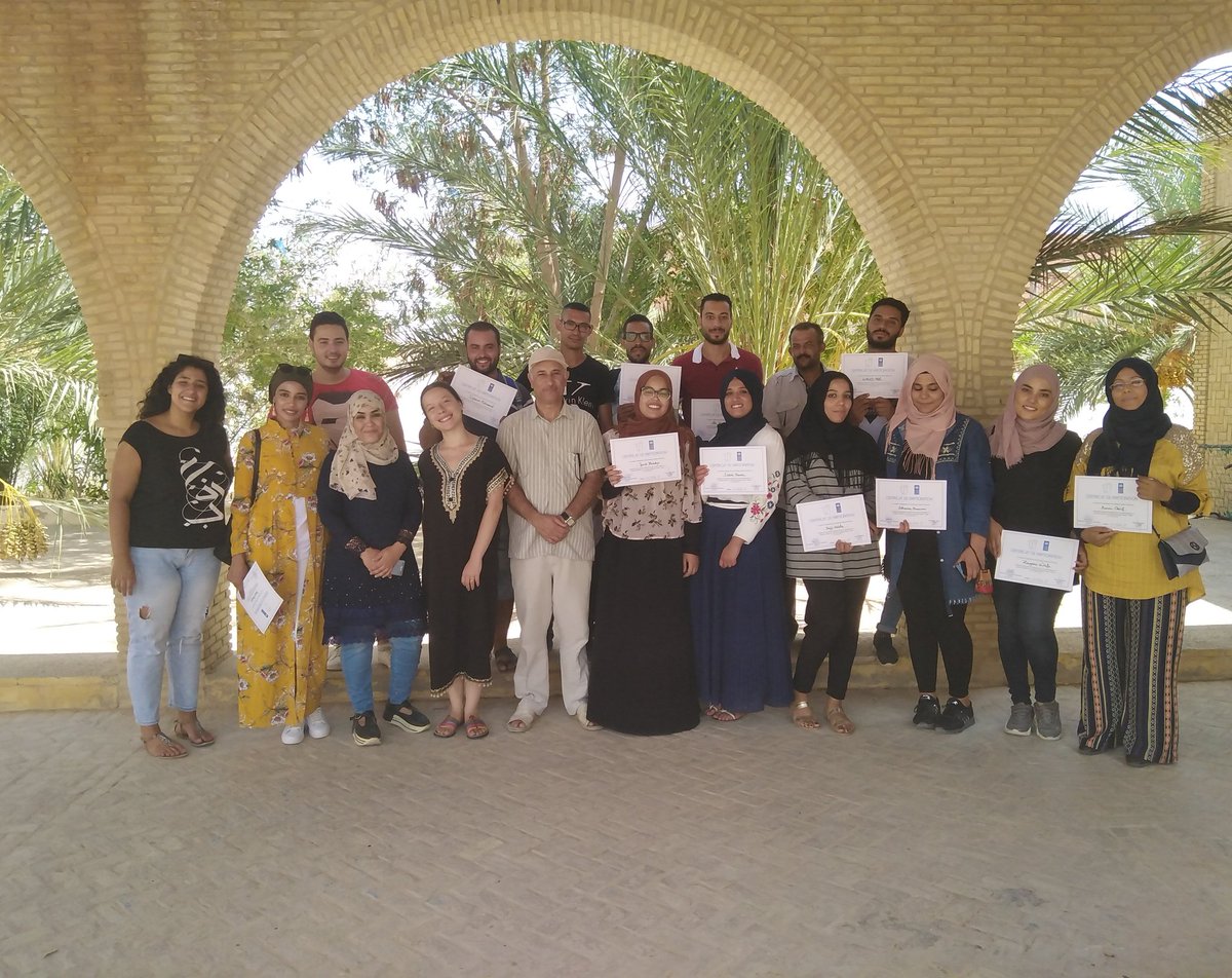 Beb183's tweet photo. Merci Nafta !

C'était un énorme plaisir de vous rendre visite !
On a partagé nos idées avec les jeunes de Nafta qui était réactifs et déterminés !
Après une longue journée de travail avec @sdgcampstunisia et @shanti.tn on a réussi à élaborer des id��es de solutions durables! https://t.co/8VYhXrojTR