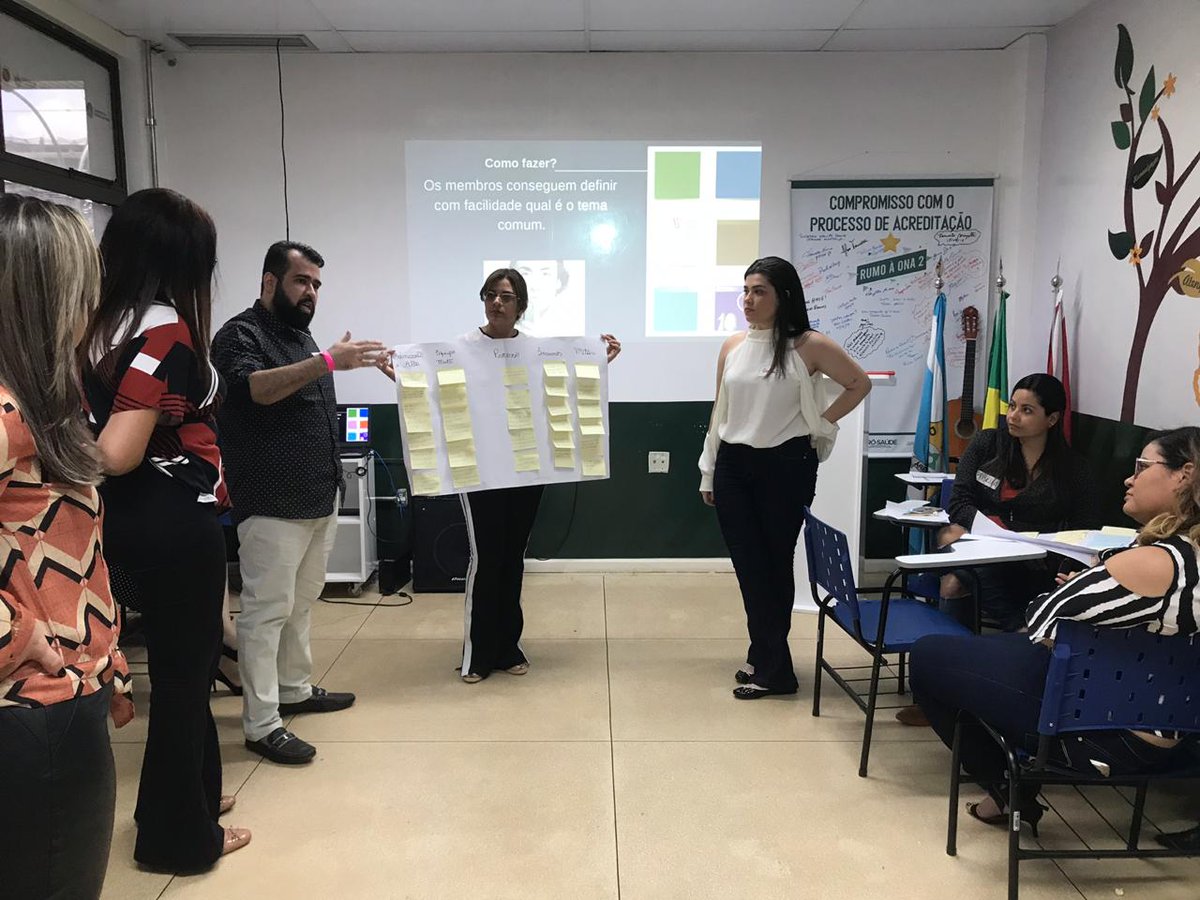 elenararibas's tweet photo. Exercising affinities diagram with teams from the north region. Long distances overcome by the will of improving health in Brazil.
Very proud of these teams @hospitalmoinhos @hosp_einstein
#ProadiSus #SaudeEmNossasMaos
#patientsafety https://t.co/UOiZg5dtqw