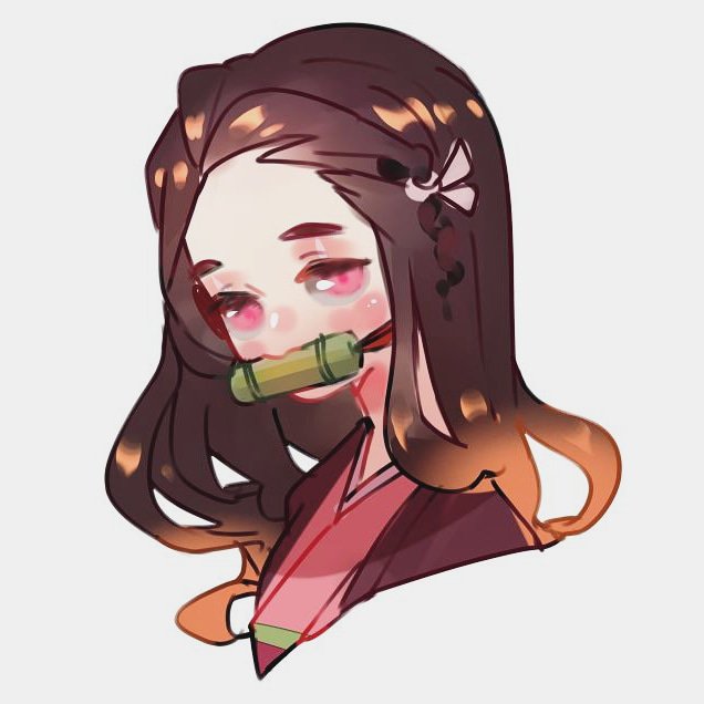 Ame🌷Kirakira Art Market 12さんがTwitterに投稿した竈門禰豆子(鬼滅の刃)のイラスト。