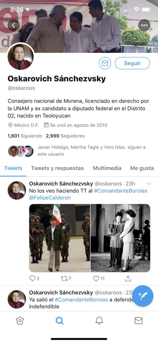 vampipe's tweet photo. OMG!!! 

Me acaban de romper el corazón. Los apodos que dice el Presidente no los inventa él, se los hace un asesor.

#ComandanteBorolas https://t.co/pH5faRpuVY