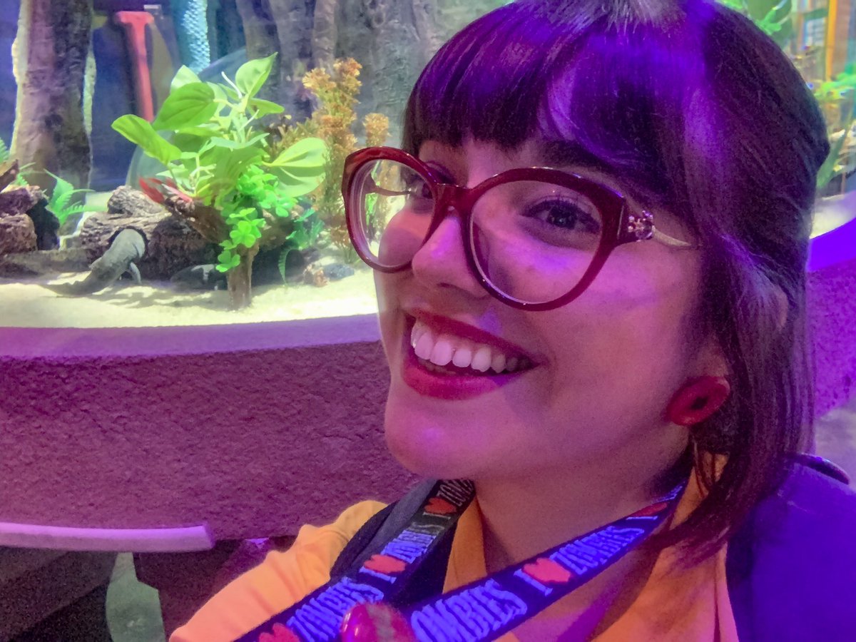 aestiria's tweet photo. Day 2 of the #MORlando challenge ✔️ ICONic vibes abound at #ICONPark! 🎡
#FamousFun was had at #MadameTussauds, I SAW AN AXOLOTL AT #SEALIFE, and put my head inside a real Hippo’s jaw at #SkeletonMuseum. 💀 #VisitOrlando @visitorlando https://t.co/G9CwknLLt0