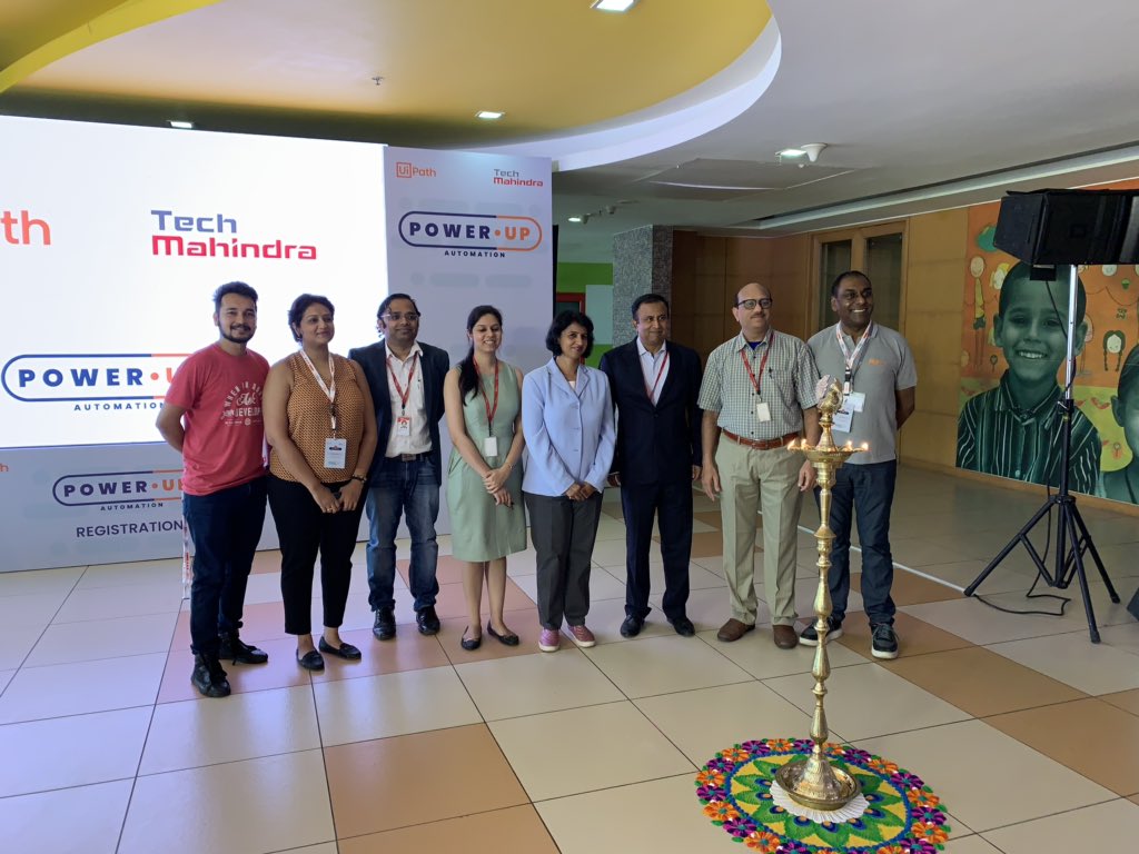 Shanmugasundarz's tweet image. #PowerUpAutomation at @tech_mahindra