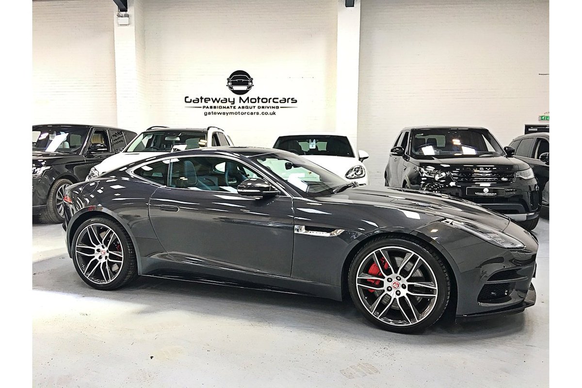 Fresh into stock is this incredibly fast JAGUAR F-TYPE V8 R AWD COUPE 5.0 AUTOMATIC PETROL🔥 Incredible specification and an engine that roar's