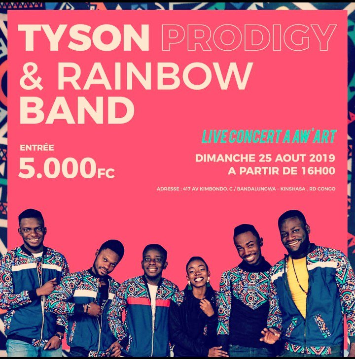 EVENTSRDCCOM's tweet photo. Le RDV de ce dimanche 15 août 2019 à Aw'Art à #Kinshasa #Bandal
@Vodacomcongo @BralimaSA @BracongoSa @KinshasaJazz @JazzkifFestival @jazzavienne @Jazz_Club #EventsrdcFm #EventsrdcTv #JazzOnTheLake2019 #Jazz https://t.co/3UV6JHjTk0