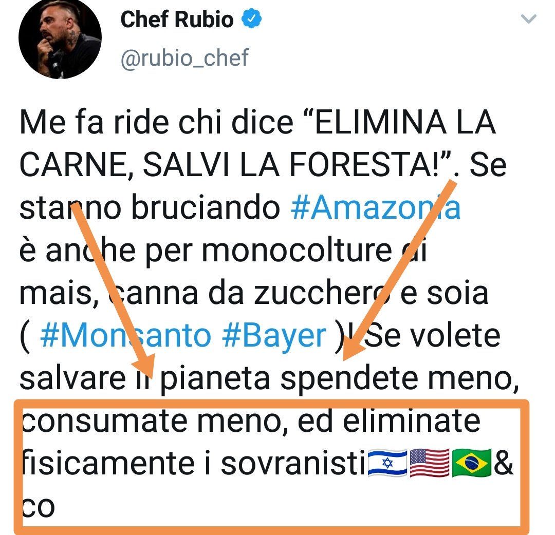 SamueleSilvagni's tweet photo. #rubbio Un cuoco! Manco fosse Seagal in "trappola in alto mare" coglione! https://t.co/nuz4aAcWjq
