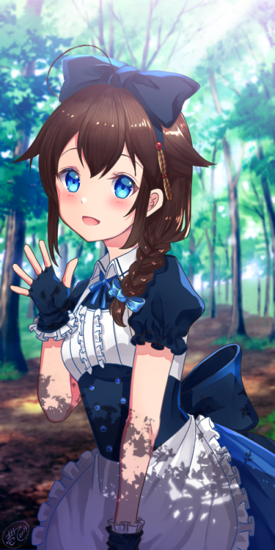 時雨(艦これ) ,時雨改二 「#これを見た人は時雨ちゃんをTLに放流しよう 」|壱十九 / illustratorのイラスト