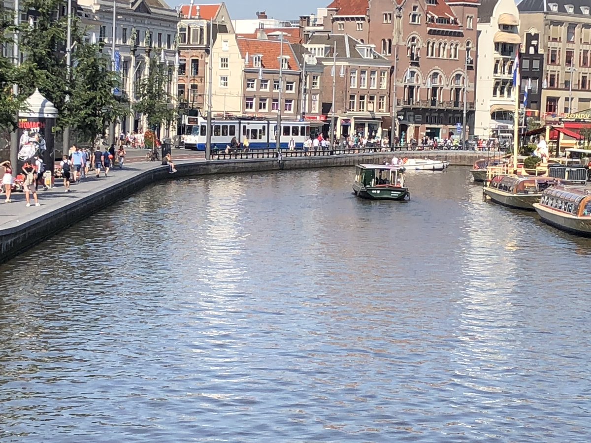 tx_rockstar's tweet photo. Mrs Whistler wanted pictures of the canals for the children #Amsterdam #MrWint #MrKidd https://t.co/2PCYeXmTqf
