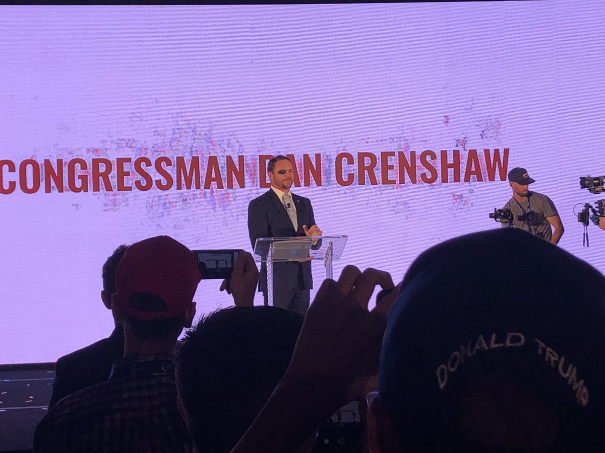 coastguard1790's tweet photo. @DanCrenshawTX I really enjoyed hearing you at #TSAS2019, are you coming to SAS? Took that picture at TSAS a month ago today! https://t.co/7GVsC5j0ec