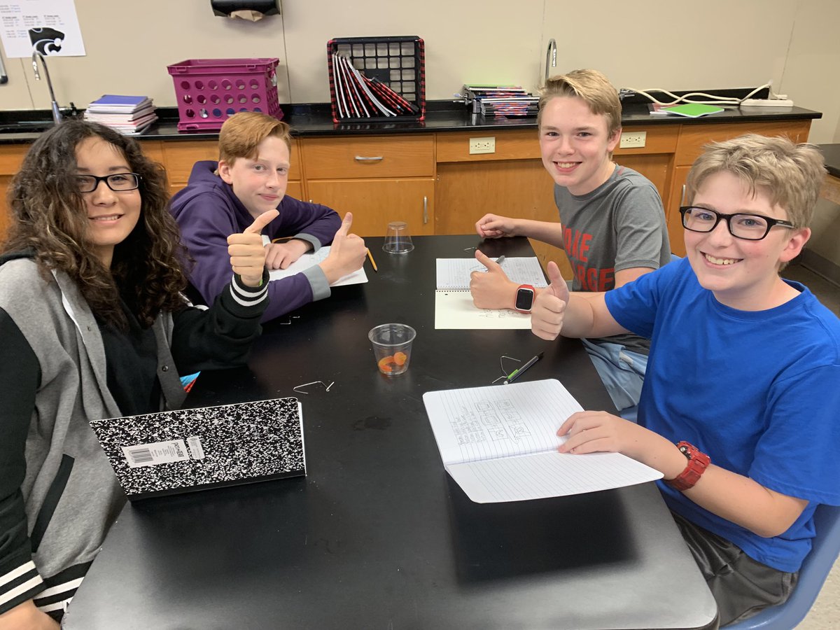 srob_science's tweet photo. My kiddos saving Fred this week. Collaboration at its finest, with a dash of laughter. #waysidescience #bestyearyet #firstweek https://t.co/vXFZlLceSO