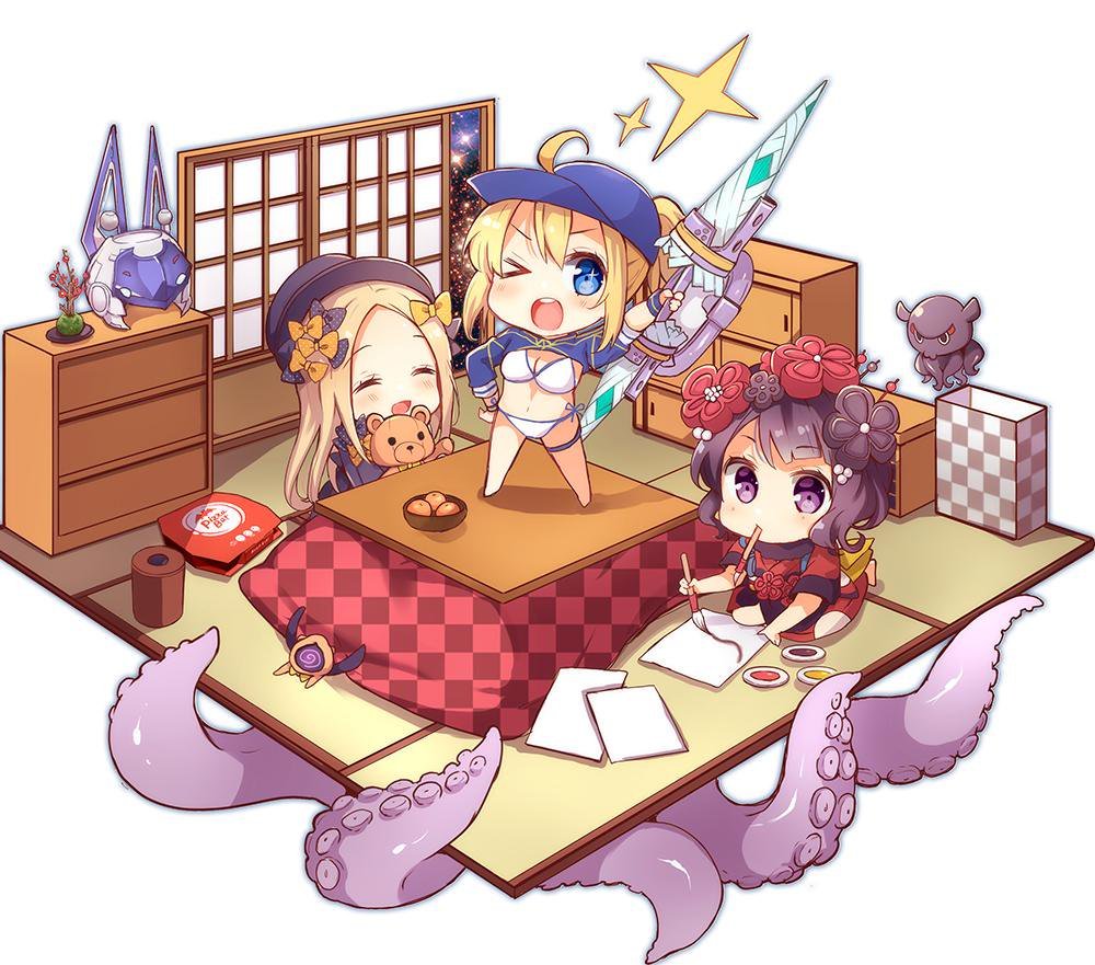 フォーリナーズが同居してわちゃわちゃしてる漫画とか絵とか🐙🛸👽
#何度でも見てほしいお気に入りを貼るタグ 